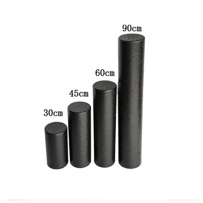 30/45Cm Black EPP Yoga Column Block Massage Fitness Foam Roller for Back Pilates Bodybuilding Gym Equipment with Trigger Points